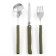 A set of folding appliances “See the food”, spoon, fork, knife