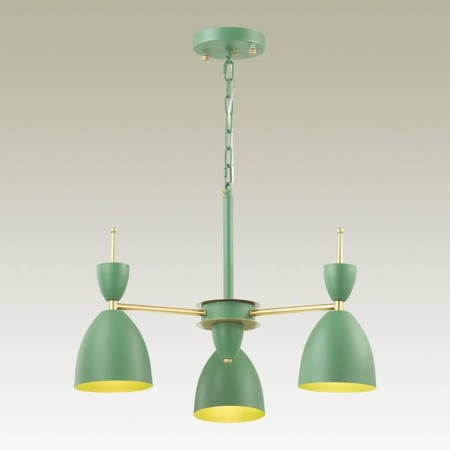 Gemma 3x60W E27 chandelier Green-3