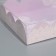 Cookie box, confectionery packaging with PVC lid, “made with love”, 21 x 10.5 x 3 cm
