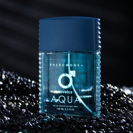 Men's toilet water with Lovelas Aqua pheromones, 100 ml (based on Acqua di Gio (G.armani)-1