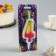 Candle for the cake "Color Flame", 10 cm, number "4"
