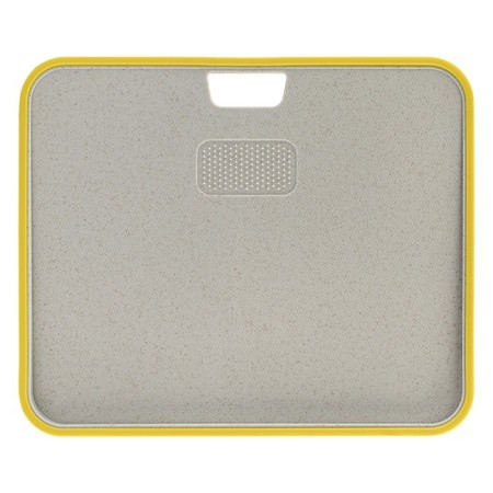 Greeter board of wheat fiber bilateral Smart Solutions Ness, 34x28 cm, color light gray-3