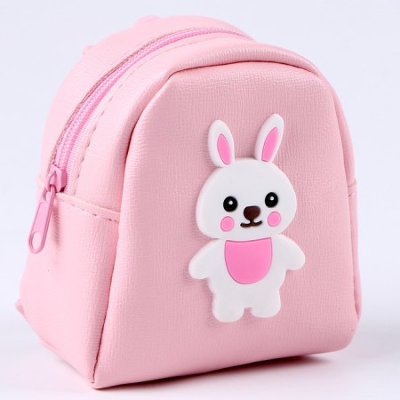 Bag for the doll "Rabbit", pink color-1