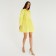 Dress summer female mist size 46, yellow