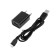 Set for haircuts Luazon Ltri-15, 5 in 1, 6 W, 3/6/9/12 mm, trimmer, battery, black