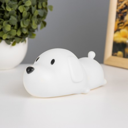 Night "Little Dog" LED from 3XLR44 batteries is white 14.5x8 cm Risalux