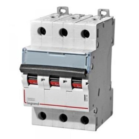 Switch aut. Maud. Legrand, 3p, C 63a, DX3-E 6ka 407297