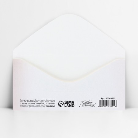 Envenue for Money "Happy Wedding Day", 16.5 x 8 cm-3
