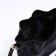 Cross-Body bag on puff, black color