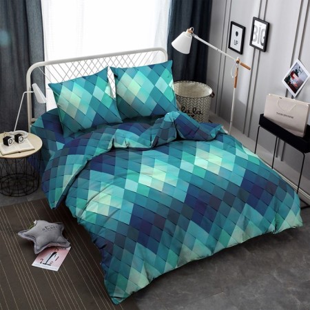 Bed Lowwind of Euro Mio, size 200x210 cm, 200x215 cm, 70x70 cm - 2 pcs