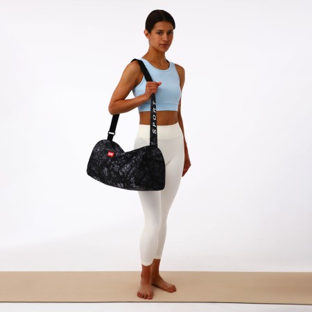 Sports bag, Textura, average size, color gray-9