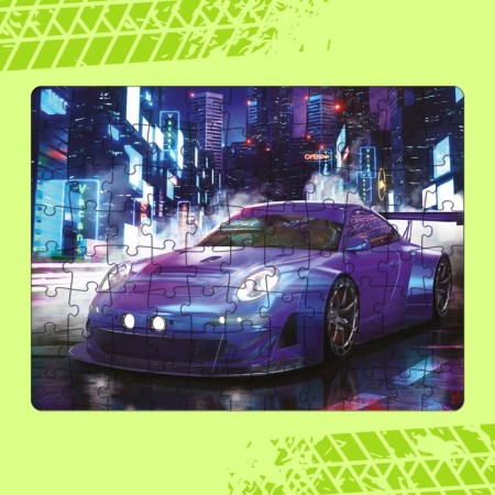 Puzzles luminous "Night Race", 88 details-4