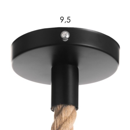 Lamp Bayerlux 87313/1 E27 40W black 10x10x107 cm-3