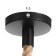 Lamp Bayerlux 87313/1 E27 40W black 10x10x107 cm