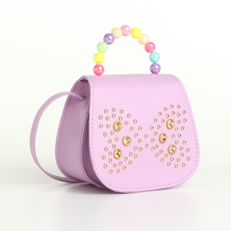 Baby bag on the valve, lilac color