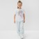 T-shirt children's "Elsa", cold heart, height 86-92, white