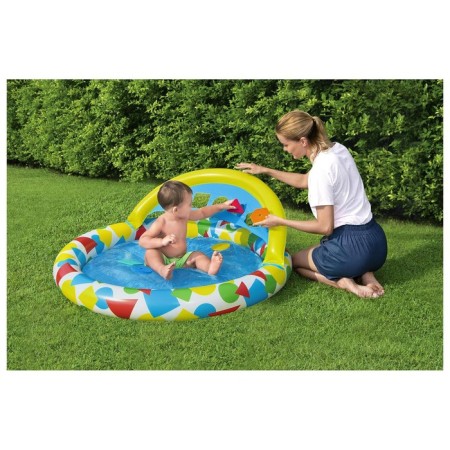 Basin inflatable children's splash & learn, 120 x 117 x 46 cm, with a canopy, 52378 Bestway-3