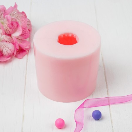 Silicone form for soap "Ball to Forest Christmas tree"-1