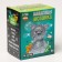 Diamond mosaic on a figure for children "Cute Bear", full filling