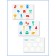 Set of stickers for boys, 3 sheets, 21 × 15 cm, white