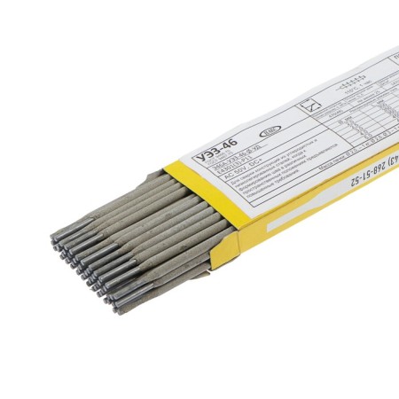 Electrodes "UEZ-46", D = 2.5 mm, 1 kg, analogue OK 46.00 (ESAB), for welding carbon steels