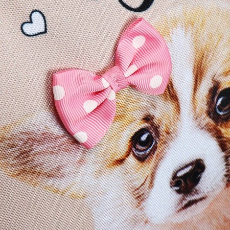 School backpack Erich Krause Ergoline 15l, 39 x 28 x 14 cm, ergonomic back, Corgi Puppy 60094-9