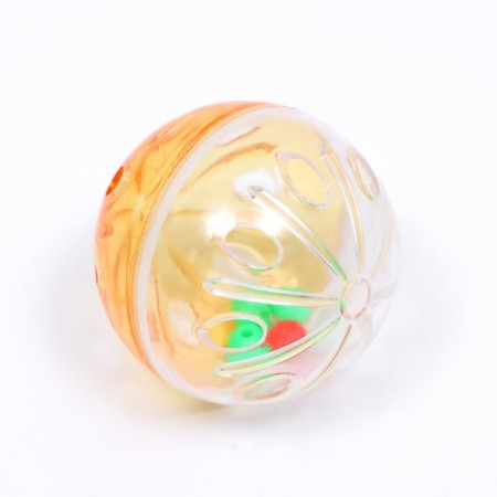 Ball for cats "Fun family" with plastic balls inside, 4.2 cm, packing 50 pcs-4
