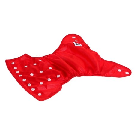 Reusable diaper, red color-13