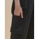 Pants for girls, height 98 cm, black color