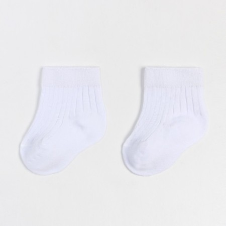 Socks children's baby I am Basic Line, 10-12 cm, white-1