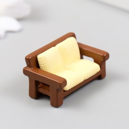 Decor for the creativity of Polystone "Sofa" 4x2.5 cm-3