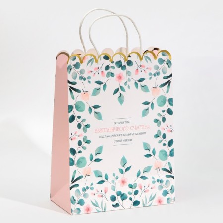 Gift Craft Package, Packaging, Happyness, 23 x 30 x 12 cm-2