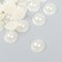 Decor for creativity "Pearl chamomile" d = 1.8 cm set 100 pcs