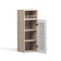 Acadity cabinet with a shelf Angelica 350x300x920 Dub milk/ash