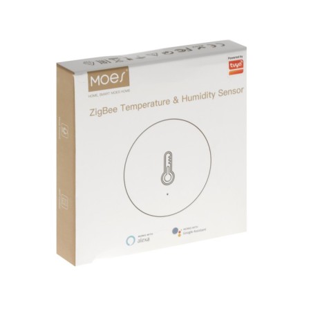 The temperature and moisture sensor of Mones Zb-THP, Zigbee, CR2032-1