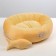 A bed with a fish, 45x35x11 cm, peach