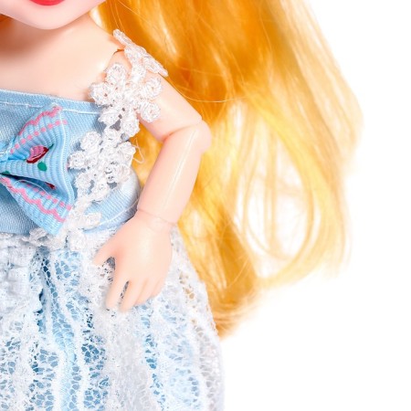 Sharnic doll "Yesenia" in a dress, blonde-4