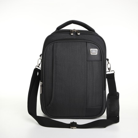 Backpack - male bag, textiles, gray color-4