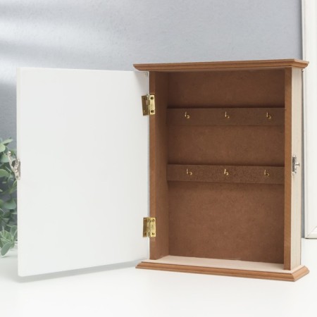 Keywood tree 6 hooks "Leaflets" 6.5x20x25 cm-6
