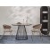 Stefany chair, 515 × 600 × 785 mm, velor, gray color