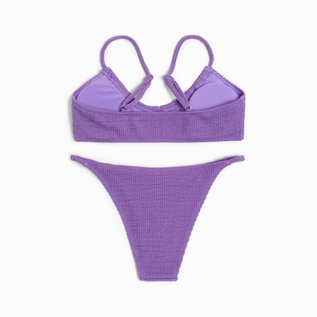 Swimsuit female separate minku color purple, size 46-6