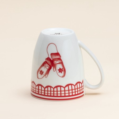 New Year's circle SL Home "Great Time", 400 ml, 9 × 10 cm, porcelain, white-2