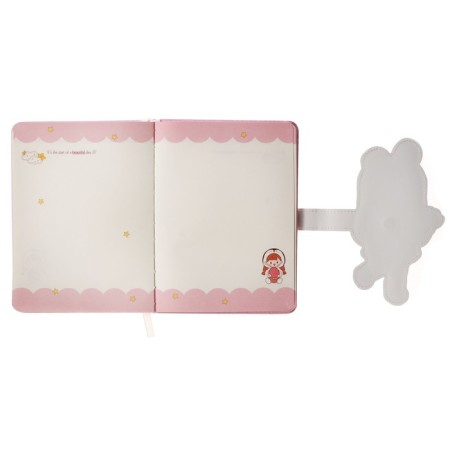 Gift notebook, A6+, 100 sheets, color block, with a curly knife, PVC cover, "Anime", mix-11