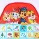 Sterepine for a car chair, "funny alphabet", a puppy patrol