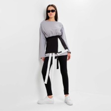 Jumper (longshilize) female mist, size L-XL, color gray color