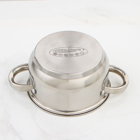 Gretta pan, 1.8 l, d = 16 cm, metal cover, capsule, induction-3