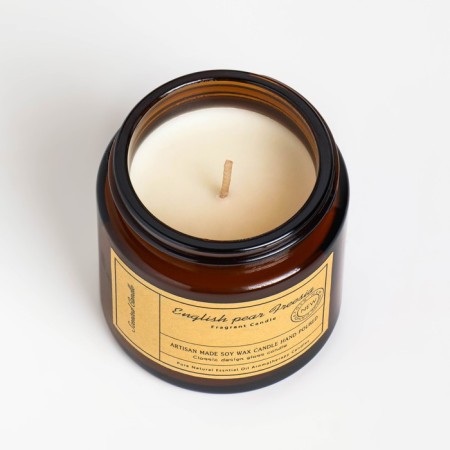 Aromatic candle in the bank "Flower shop Bobby", 6.5x5.5 cm, 100 g-6