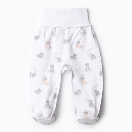 Nursery sliders, white color, height 62 cm-3