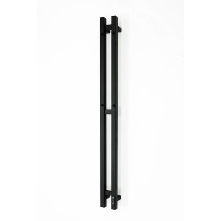 Electric towel Grois Orso, 110x1200 mm, 3 crossbars, lower rights, black-1