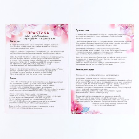 Set for creativity. Map of desires "in flight"-5